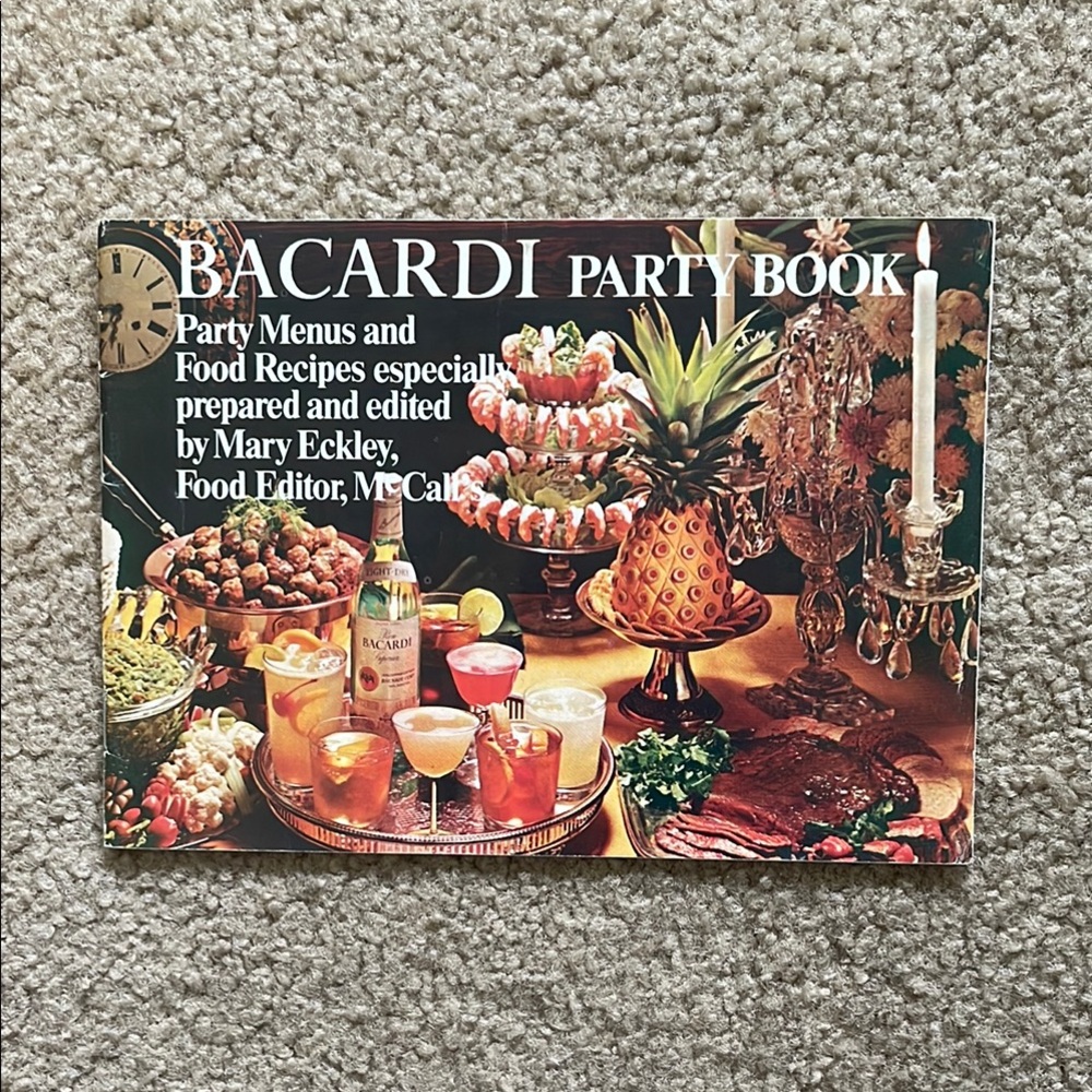 1969 “Bacardi Book” Booklet by Mary Eckley